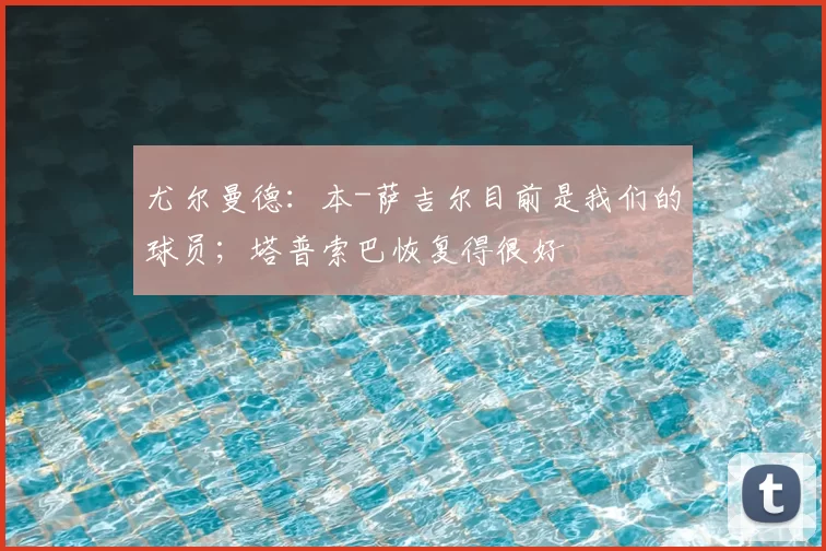 尤尔曼德:本-萨吉尔目前是我们的球员;塔普索巴恢复得很好